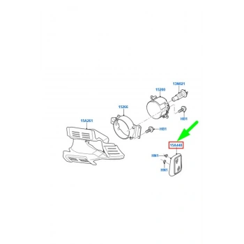 Ford Transit V184 2001  Tampon Reflektörü Komple Ön : R (Jumbo) (Oem No:Yc1515A448Ab)
