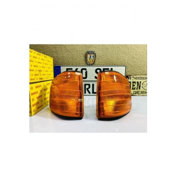 Mercedes W126 80 91 Sinyal Lambası Sol Sarı (Oem No:A0008209021)