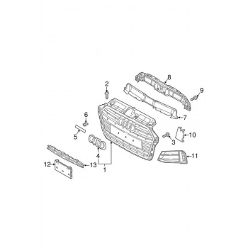 Audi A3 2017  Panjur Tutucu  (Oem No:8V3853949)