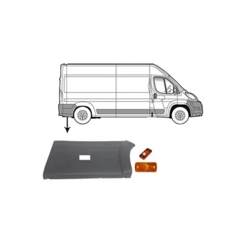 Çamurluk Kusagı Arka : R Psa Boxer-3/Jumper-3 2.2 Hdı 06- (Oem No: 8547.At)