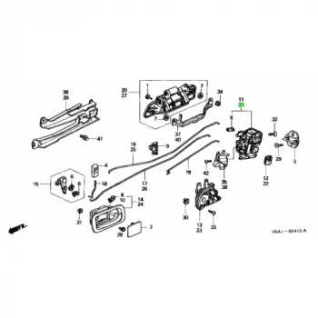 KİLİT KAPI CIVIC 01-06 SEDAN ARKA SOL (Oem No: 72650-S5A-A11)