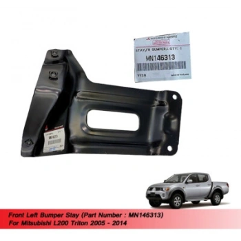 Mitsubishi L200 Ön Tampon Demiri Ayağı  Sol 2005--2015 (Oem No:  Mn146313)