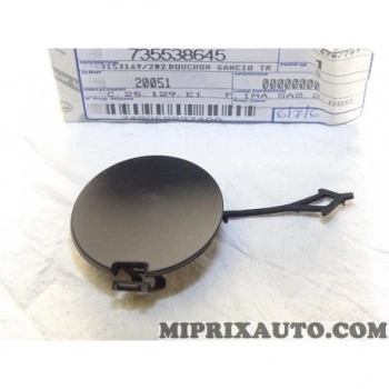 Lancia Ypsılon Ön Tampon Çeki Demir Kapağı Astarlı 2011- (Oem No:  735538645)