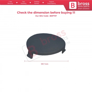 Ford Focus Cmax Arka Tampon Çeki Demir Kapağı Astarlı 2007 (Oem No:  3M51R17K922Aaxwaa)