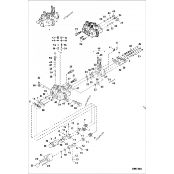 Volvo 850 Ön Tampon Karlık Alt 1992-1996 (Oem No:  6817746)