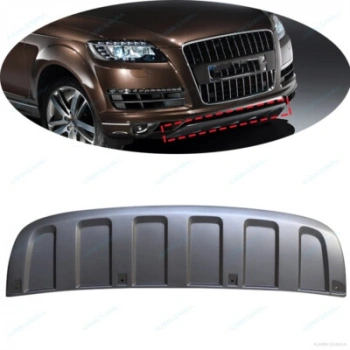 Audi Q7 Ön Tampon Karlık Orta Astarlı 2011- (Oem No:  4L0807733Bv7W)