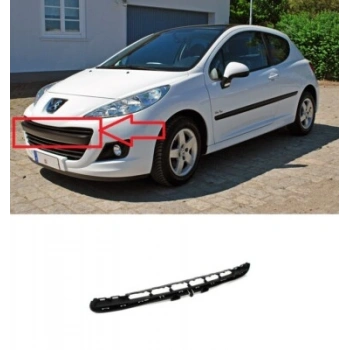 Peugeot 207 Ön Tampon Panjuru Üst Siyah 2009- (Oem No:  7422C0)