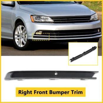 Volkswagen Jetta Ön Tampon Alt Bandı Siyah Sağ 2014- (Oem No:  5C68072349B9)