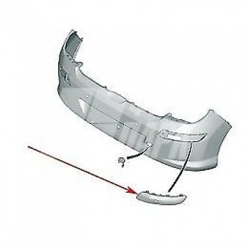 Peugeot 308 Arka Tampon Bandı Siyah Sağ 2007-- (Oem No:  7452Pp)