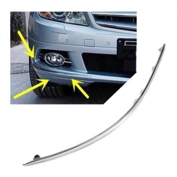 Mercedes C Class Ön Tampon Bandı Nikelaj Sağ 2007  (Oem No:  A2048850821)