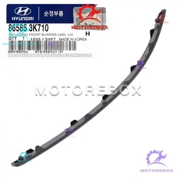 Hyundai Sonata Ön Tampon Bandı Nikelaj Sol 2008-2010 (Oem No:  865853K710)