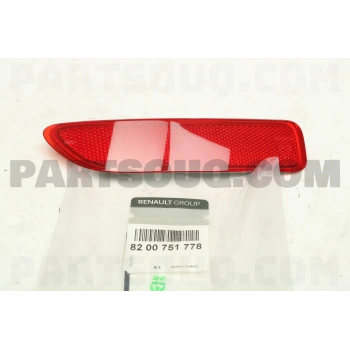 Dacia Lodgy/Dokker Arka Tampon Reflektörü Sağ 2011- (Oem No:  8200751778)