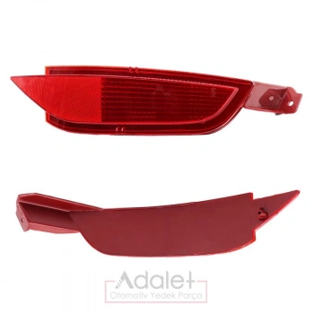 Ford Fiesta Arka Tampon Reflektörü  Sağ 2008- (Oem No:  8A6117A849Ab)