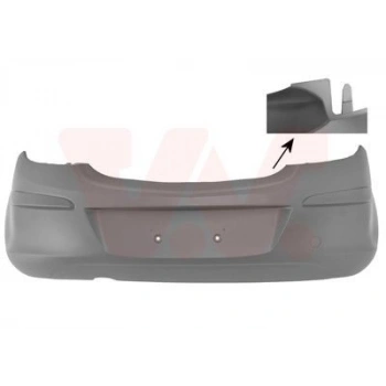 Opel Corsa Arka Tampon 5 Kapı 2006/Tüv (Oem No:  13179916)