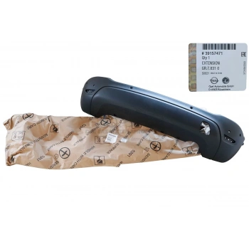 Opel Crossland X Arka Tampon 6 Sensör Delikli 2016- (Oem No:  39157471)