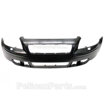 Volvo S40 Ön Tampon Sıyah Ön Far Yıkama Delikli 2004- (Oem No:  39991834)