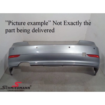 Bmw 5 Serisi Arka Tampon Sensör Delikli Astarlı 2003- (Oem No:  51127077940)