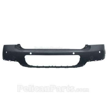 Mini Cooper Countryman Arka Tampon Sensör Delikli Astarlı 2010- (Oem No:  51129806645)