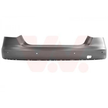 Audi A8 Arka Tampon Sensör Delikli Astarlı 2009- - (Oem No:  4H0807067Agru)