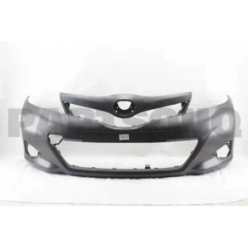 Toyota Yaris Ön Tampon Delikli Astarlı 2011-/Tüv (Oem No:  521190U904)