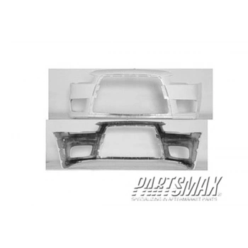 Mitsubishi Lancer Evo-X Ön Tampon Komple 2008  (Oem No:  6400C308)