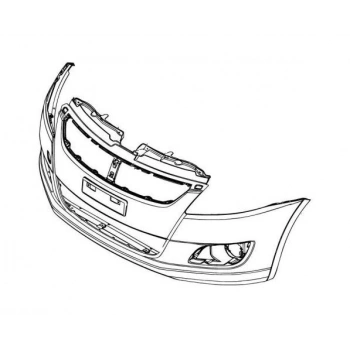 Suzuki Swift Ön Tampon Astarlı 2011- (Oem No:  71711-68L00-799)