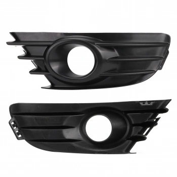 Citroen C4 Ön Tampon Sis Lamba Delikli Siyah Sol 2004- (Oem No:  7414Jt)