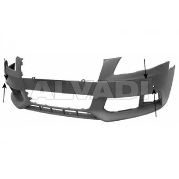 Audi A4 Ön Tampon Far Yıkama Sensör Delikli Astarlı 2008- (Oem No:  8K0807105Cgru)