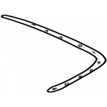 Mitsubishi Lancer Arka Tampon Üst Plaka Sol 2003-2005 (Oem No:  Mn126674)