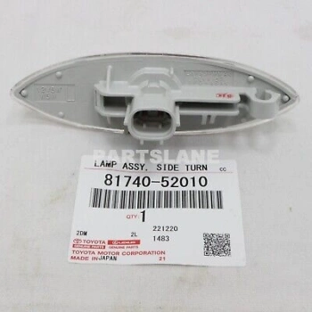 Toyota Yaris Ön Çamurluk Sinyali Sol 1999-2006 (Oem No:  8174052010)