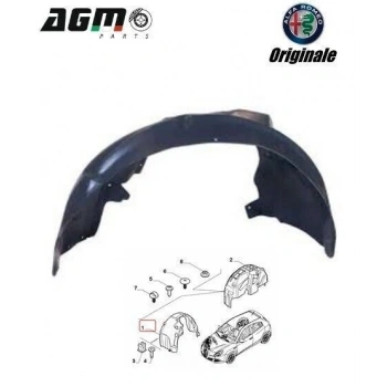 Alfa Romeo Giulietta Ön Çamurluk Davlumbazı Sağ 2010- (Oem No:  50528436)