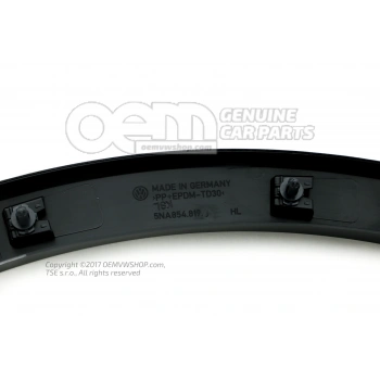 Volkswagen Tiguan Arka Çamurluk Dodik Plastiği Sol 2017- (Oem No:  5Na854819J)