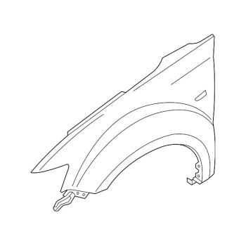 Mitsubishi Outlander Ön Çamurluk Delikli Sağ 2009-  (Oem No:  5220F080)