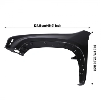 Jeep Renegade Ön Çamurluk Delikli Sol 2013- (Oem No:  68306752Aa)