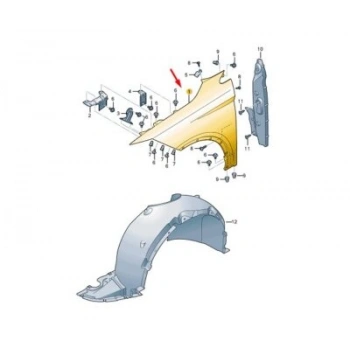 Seat Arona Ön Çamurluk Sol 2018 (Oem No:  6F9821105B)