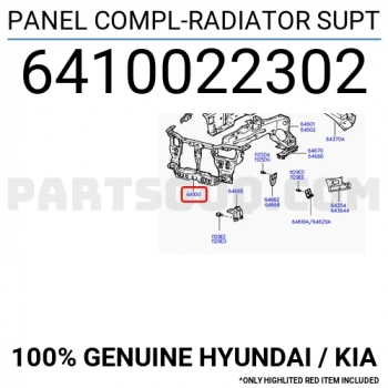Hyundai Accent Ön Panel 1998-1999 (Oem No:  6410022302)