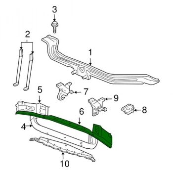 Jeep Grand Cherokee Ön Panel Alt Arka 1999- (Oem No:  55136113Ac)