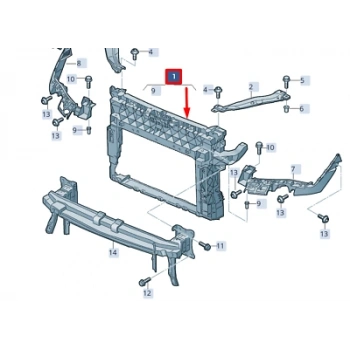 Seat Ateca Ön Panel Tfsı 2016- (Oem No:  575805588G)