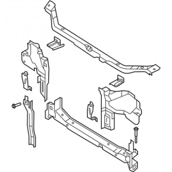 Kia Rio Ön Panel 2002-2004 (Oem No:  64100Fd100)