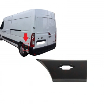 Renault Master Arka Panel Tekerlek Arkası Bandı  Sol 2010- (Oem No:  768F20007R)