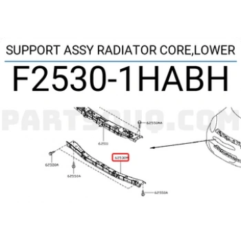 Nissan Micra Ön Panel Taşıyıcı 2010- (Oem No:  F25301Habh)