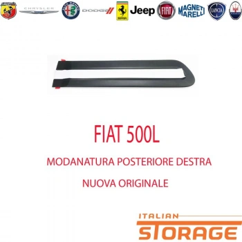 Fiat 500L Arka Kapı Bandı Nikelajlu  Sağ 2012- (Oem No:  735558455)