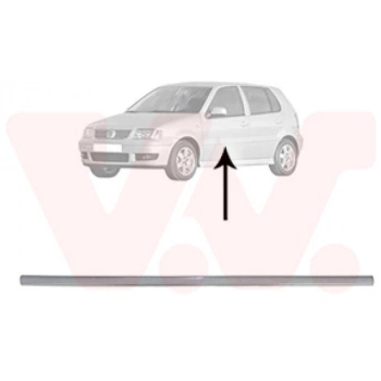 Volkswagen Polo Ön Kapı Bandı Hatchback Astarlı Sol 1998-2002 (Oem No:  6N4853071Agru)