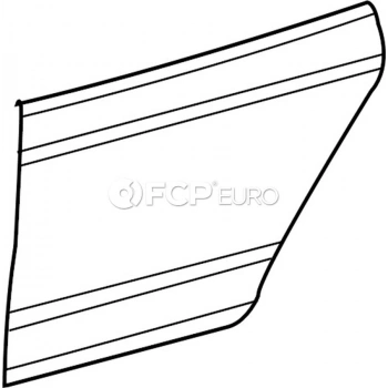 Volkswagen Golf V Arka Kapı Sacı Sağ 2005-- 2009 (Oem No:  1K6833106J)