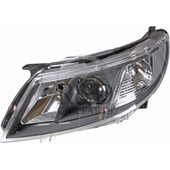 Saab 9-3 Ön Far Elektrikli Motorlu Mercekli Sedan Sol 2007-- (Oem No:  12770137)