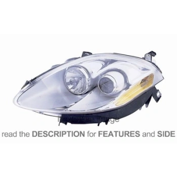 Fiat Bravo Ön Far Elektrikli Motorlu Sağ 2007  (Oem No:  51757534)