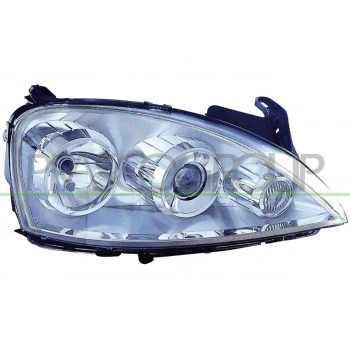 Opel Corsa Ön Far Elektrikli Motorlu Merceklı Sağ 2004-2006 (Oem No:  93188580)
