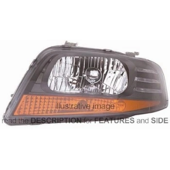 Cehvrolet Kalos Ön Far Elektrikli Hatchback Sağ 2002-2006 (Oem No:  96540152)