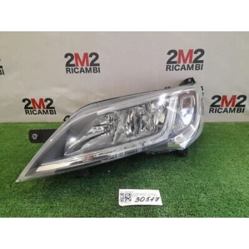 Fiat Ducato / Boxer Iıı / Jumper Iıı 2014-2022 Ön Far Motorlu Sıyah Sol  (Oem No:  1394426080)