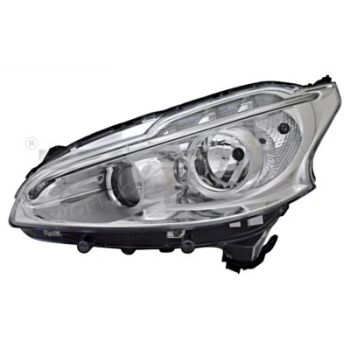 Peugeot 208 Ön Far Elektrikli Motorlu Ledli Gündüz Farlı Sol 2012- 2015- (Oem No:  1609697180)
